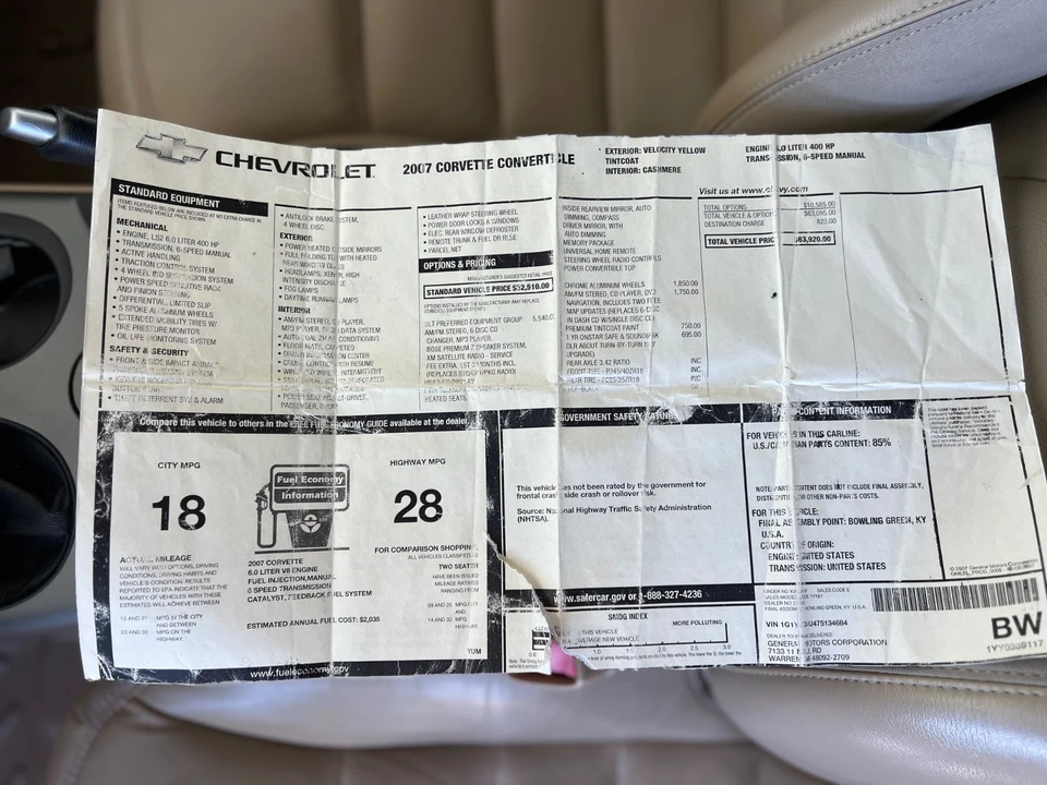 2007 Chevrolet Corvette C6 - Image 23 of 26