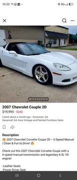 2007 Chevrolet Corvette C6 - Image 3 of 3