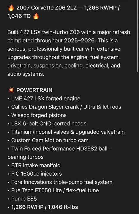 2007 Chevrolet Corvette C6 Z06 - Image 11 of 14
