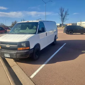 2007 Chevrolet Express 2500 Cargo Regular Van 3D