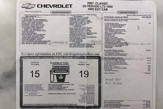 2007 Chevrolet Silverado 1st Gen - Image 8 of 8