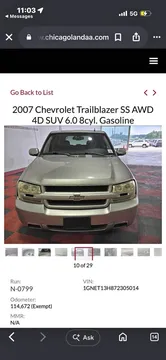 2007 Chevrolet TrailBlazer SS Sport Utility 4D