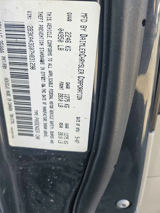 2007 Dodge Charger 6th Gen - Image 7 of 8