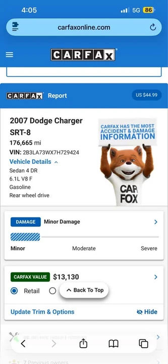 2007 Dodge Charger SRT & 392 6th Gen - Image 14 of 14