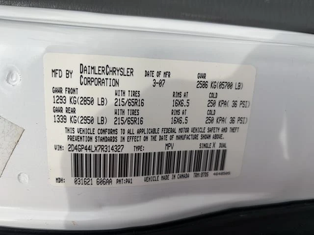 2007 Dodge Caravan - Image 17 of 21