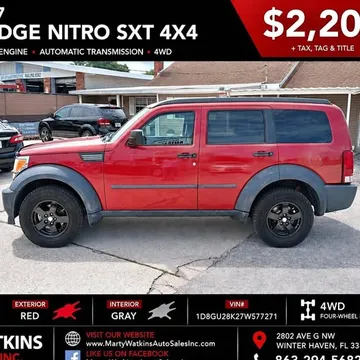 2007 Dodge Nitro SXT 4X4