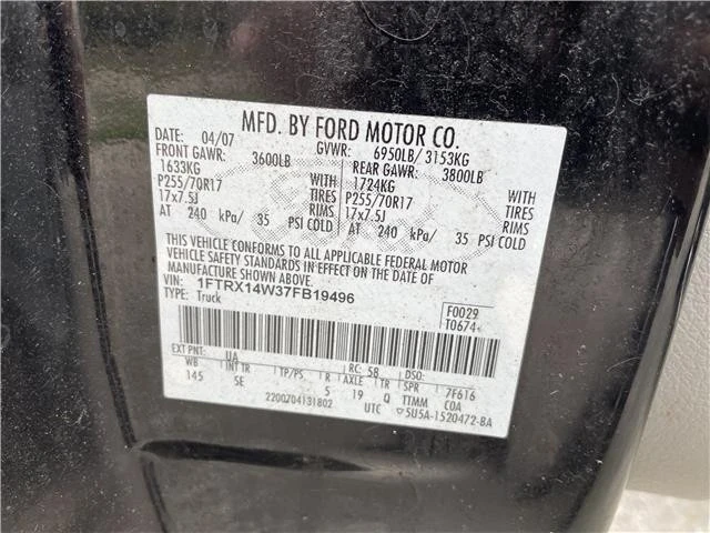 2007 Ford F-150 11th Gen - Image 2 of 21