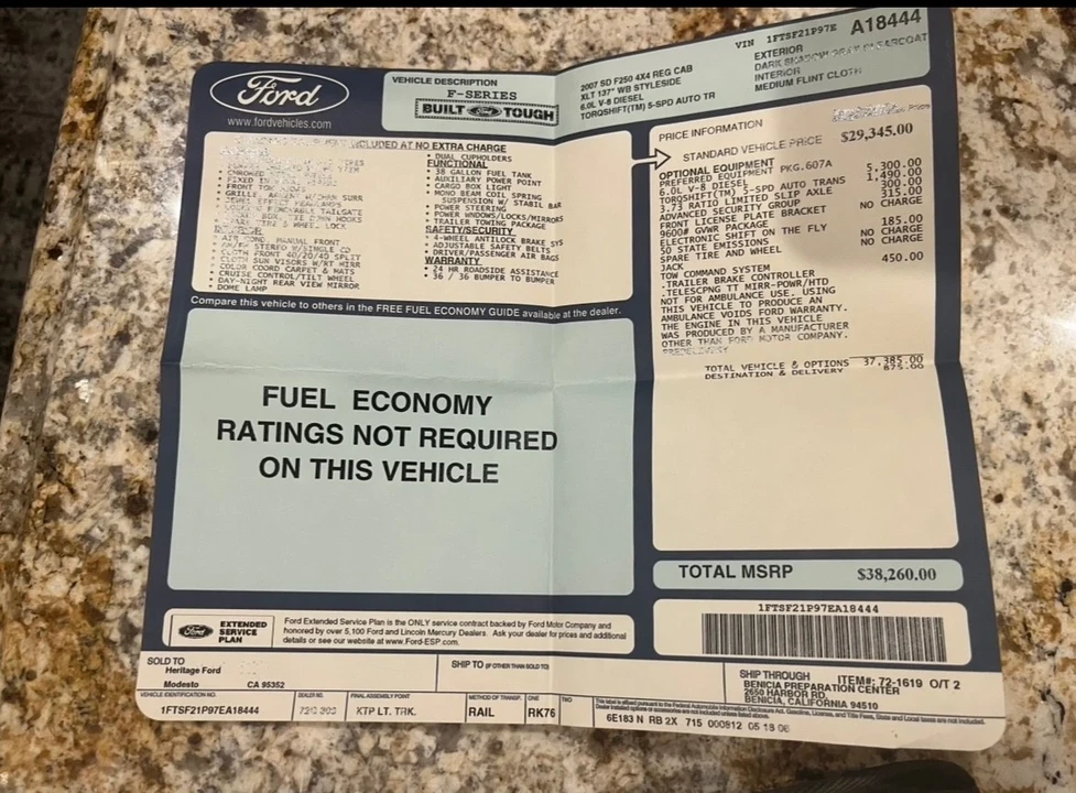 2007 Ford Super Duty 1st Gen - Image 4 of 11