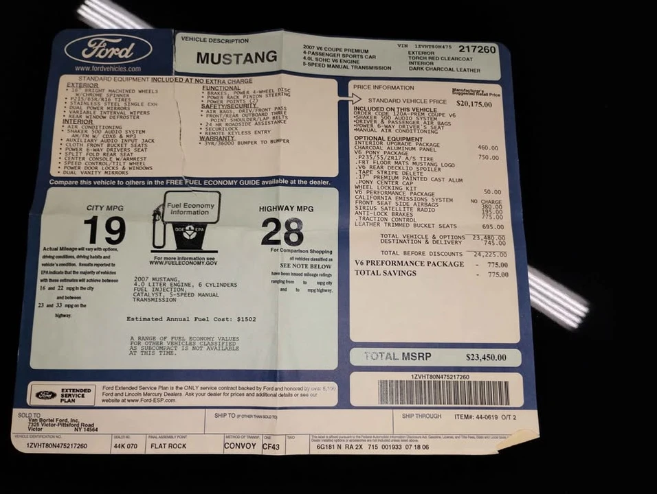2007 Ford S197 Mustang - Image 15 of 15