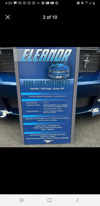 2007 Ford S197 Mustang GT - Image 2 of 10