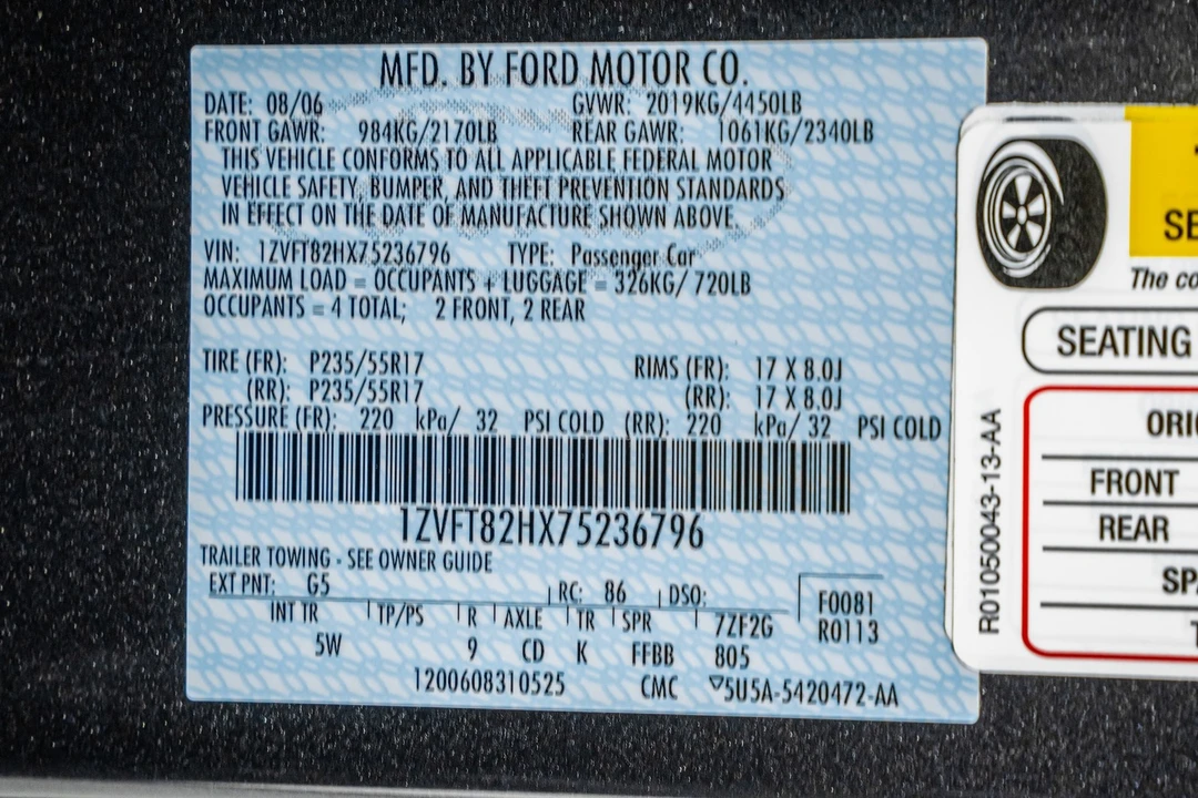 2007 Ford S197 Mustang - Image 19 of 21