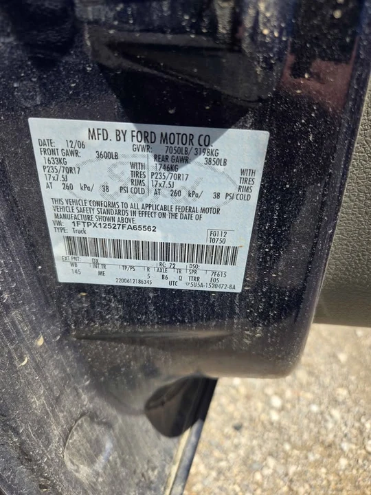 2007 Ford F-150 11th Gen - Image 7 of 7