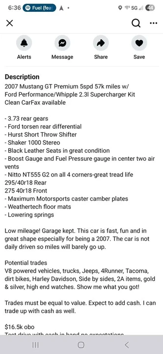 2007 Ford S197 Mustang - Image 7 of 7