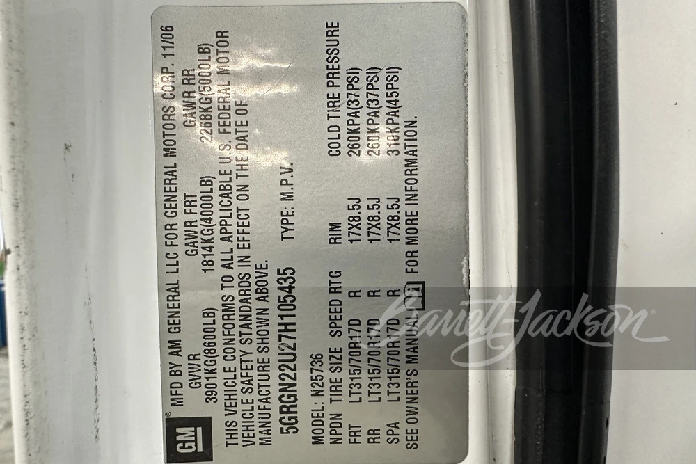 2007 Hummer Hummer H2 - Image 17 of 17