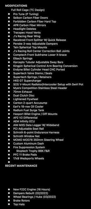 2007 Honda AP2 S2000 - Image 20 of 20