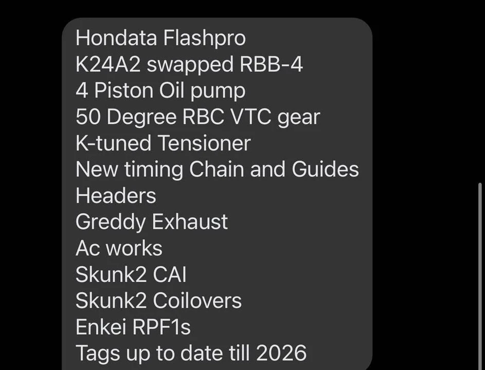 2007 Honda Civic Si 8th Gen - Image 12 of 12