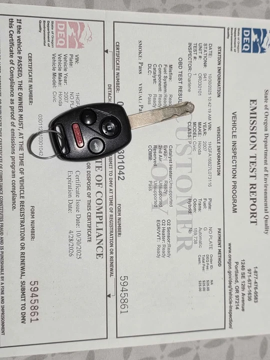 2007 Honda Civic 8th Gen - Image 9 of 9