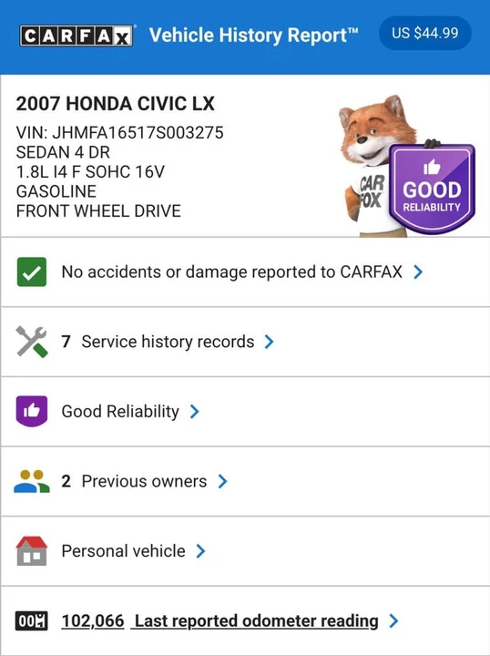 2007 Honda Civic 8th Gen - Image 16 of 16