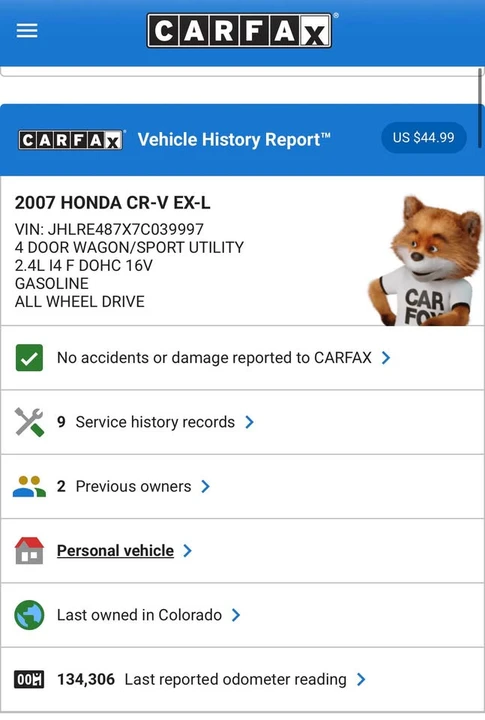 2007 Honda CR-V 3rd Gen - Image 12 of 13