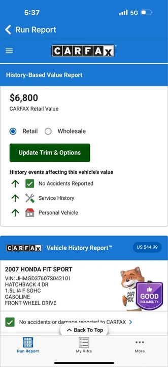 2007 Honda Fit - Image 13 of 13