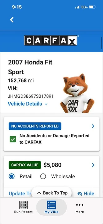 2007 Honda Fit - Image 9 of 11