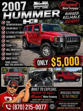 2007 Hummer H3 Sport Utility 4D