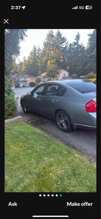 2007 Infiniti M 3rd Gen - Image 3 of 6
