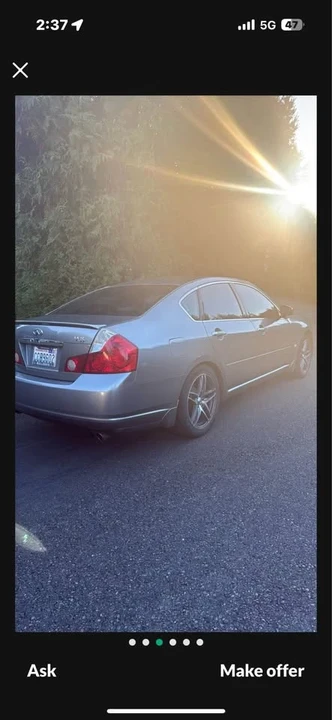 2007 Infiniti M 3rd Gen - Image 2 of 6