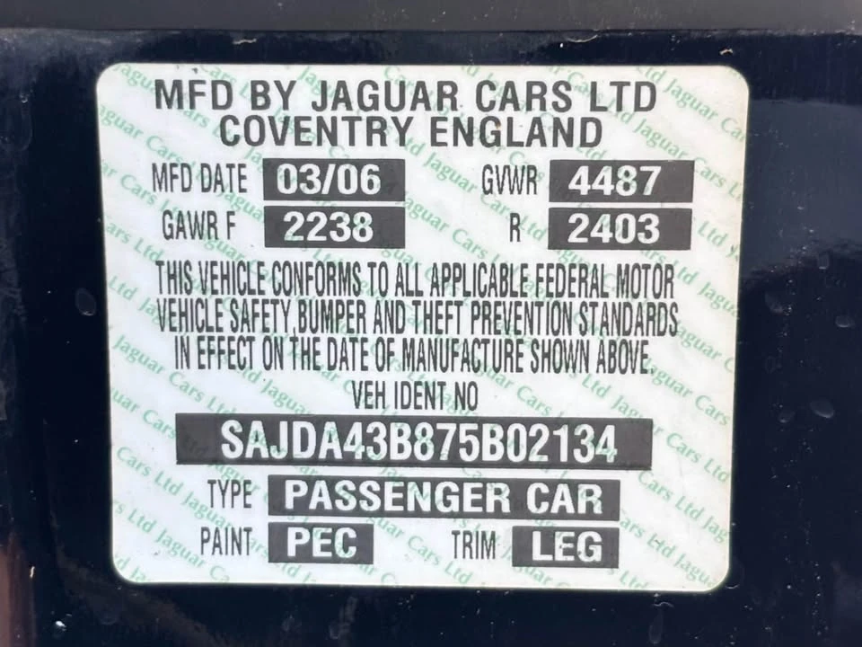 2007 Jaguar X150 XK - Image 19 of 19