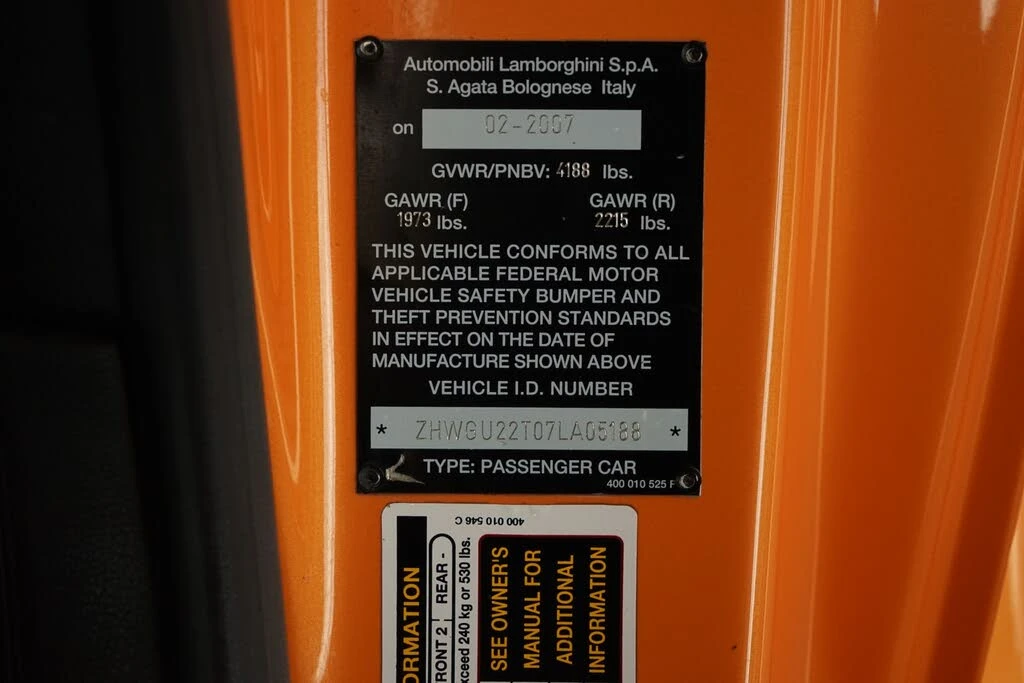2007 Lamborghini Gallardo - Image 26 of 26