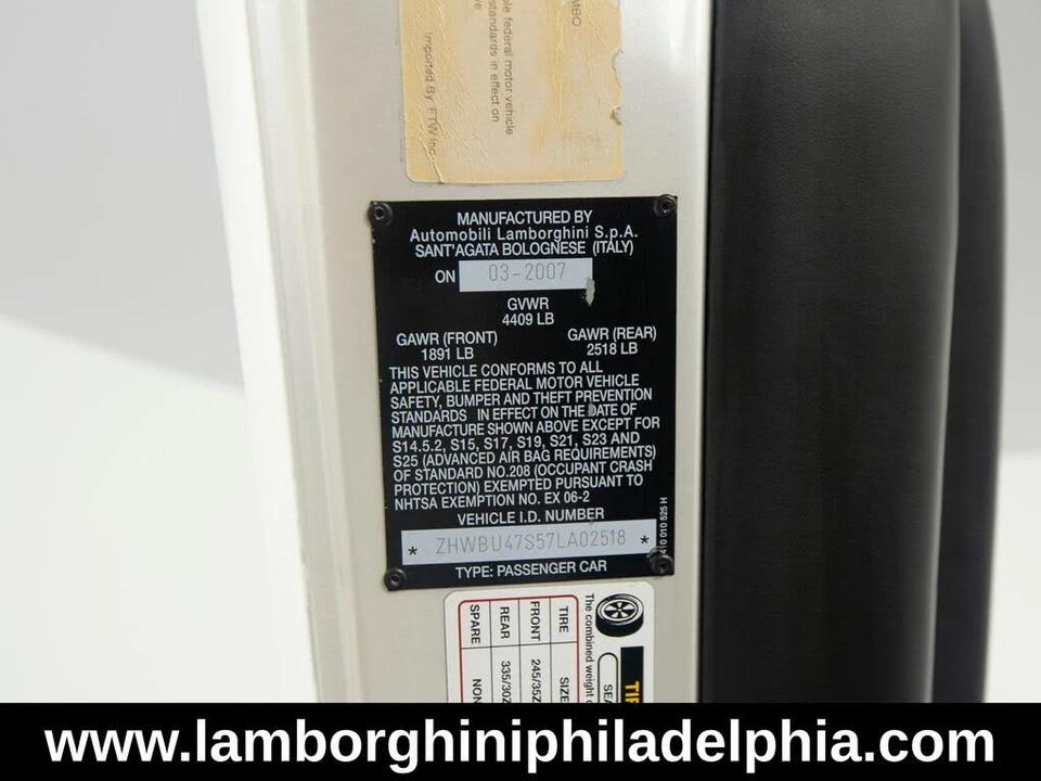 2007 Lamborghini Murcielago LP640 - Image 13 of 31