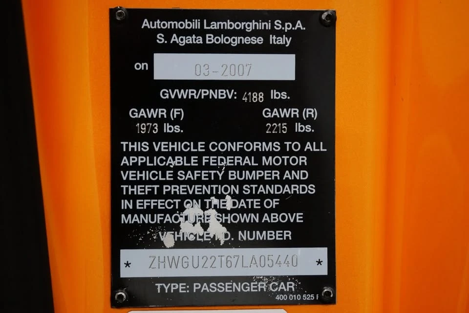 2007 Lamborghini Gallardo - Image 19 of 19