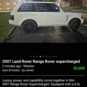 2007 Land Rover Range Rover Supercharged LWB Sport Utility 4D