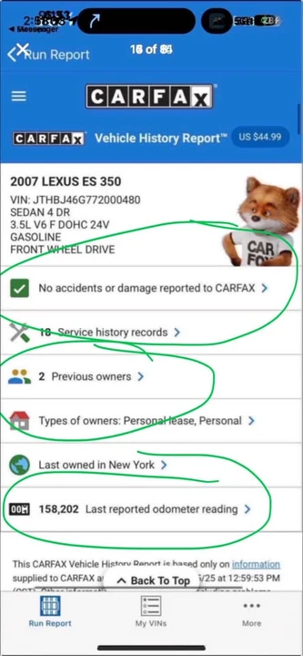 2007 Lexus ES 5th Gen - Image 13 of 13