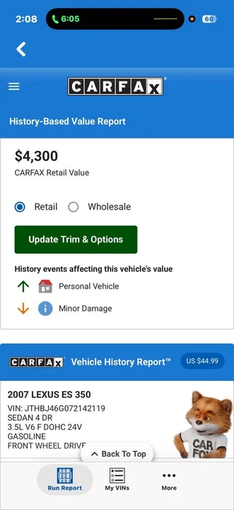 2007 Lexus ES 5th Gen - Image 14 of 14