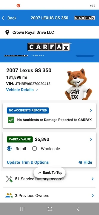 2007 Lexus GS 3rd Gen - Image 19 of 19