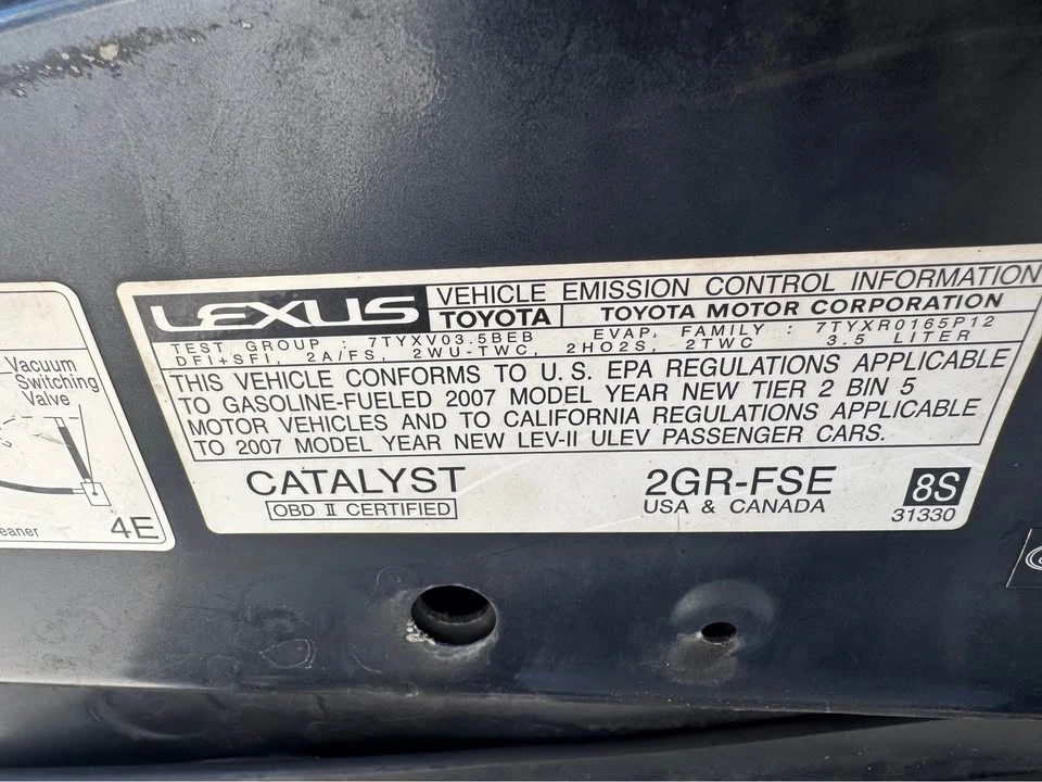 2007 Lexus GS 3rd Gen - Image 13 of 15