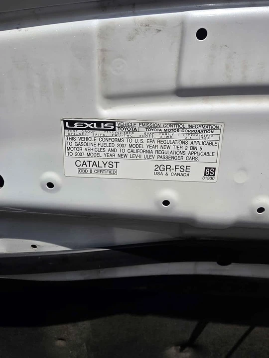 2007 Lexus GS 3rd Gen - Image 17 of 17