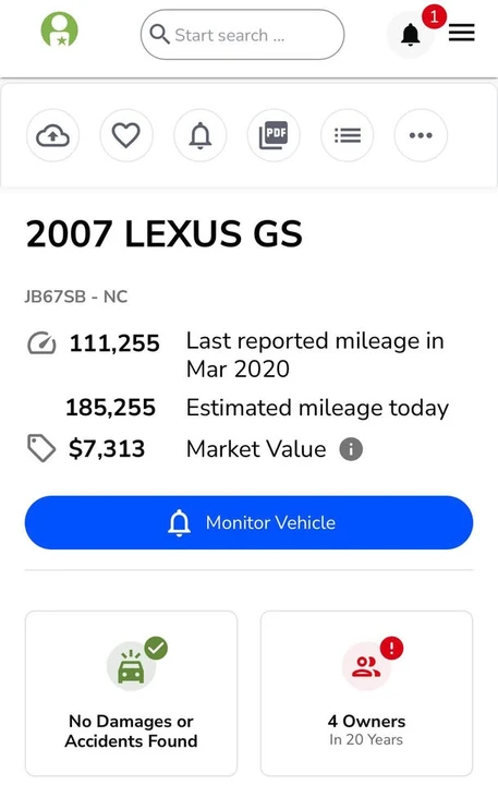 2007 Lexus GS 3rd Gen - Image 20 of 20