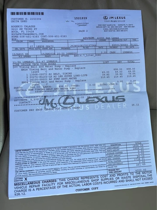 2007 Lexus GX 1st Gen - Image 11 of 19