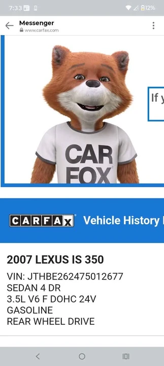 2007 Lexus IS 2nd Gen - Image 5 of 7