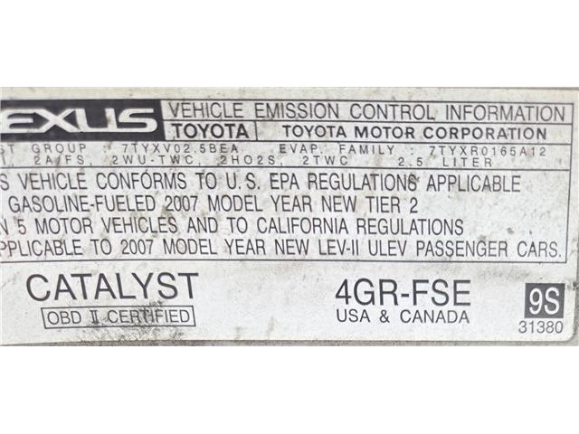 2007 Lexus IS 2nd Gen - Image 10 of 11