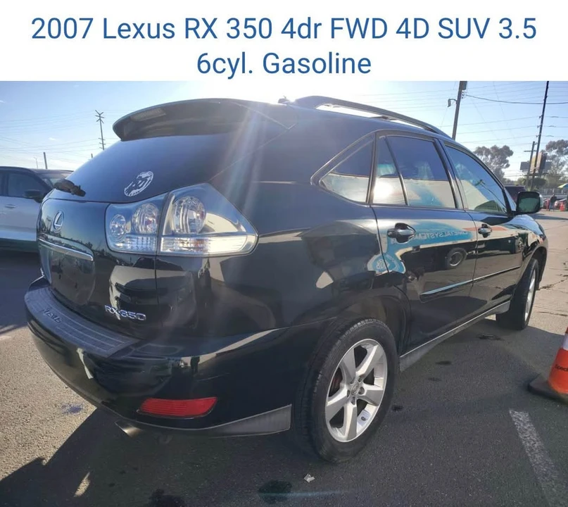 2007 Lexus RX 2nd Gen - Image 4 of 6
