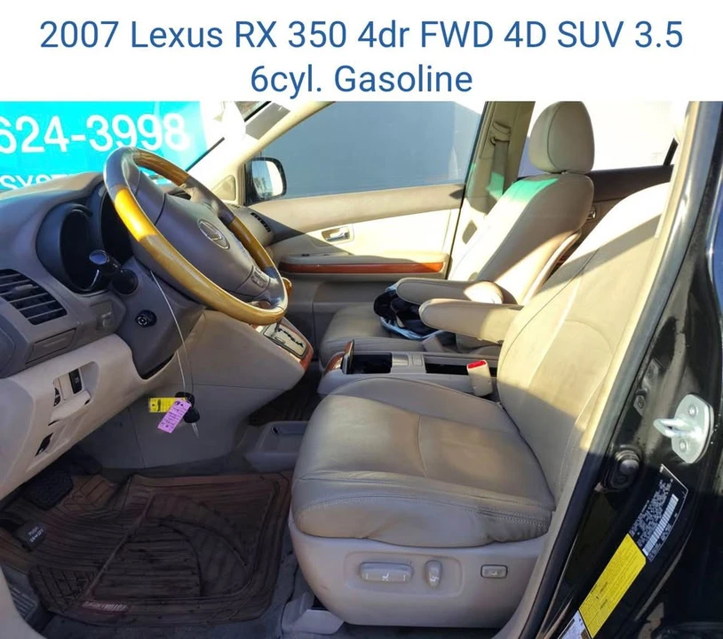 2007 Lexus RX 2nd Gen - Image 3 of 6