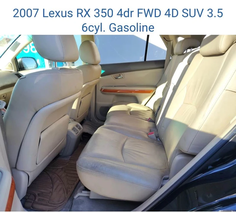 2007 Lexus RX 2nd Gen - Image 2 of 6