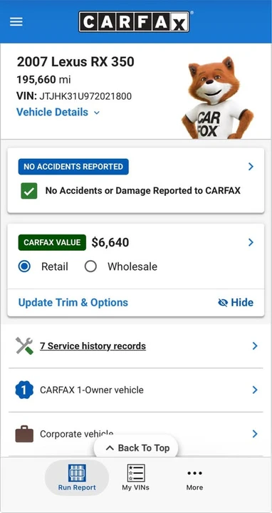 2007 Lexus RX 2nd Gen - Image 16 of 16