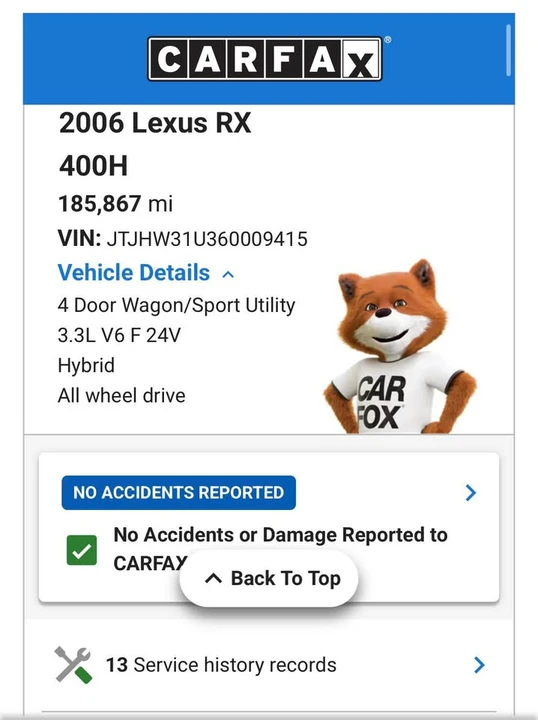 2007 Lexus RX 2nd Gen - Image 15 of 16