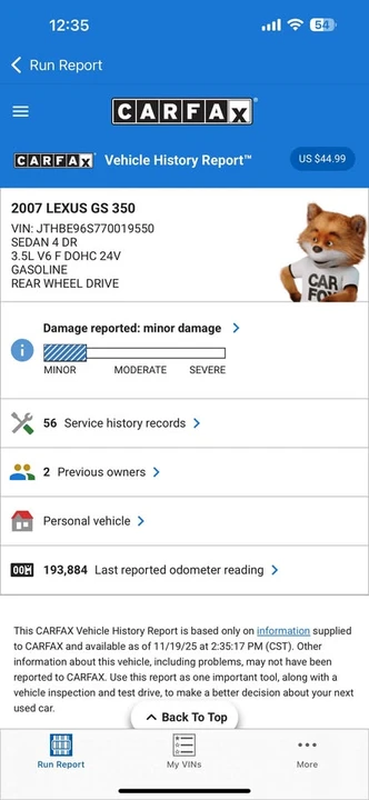 2007 Lexus GS 3rd Gen - Image 13 of 13