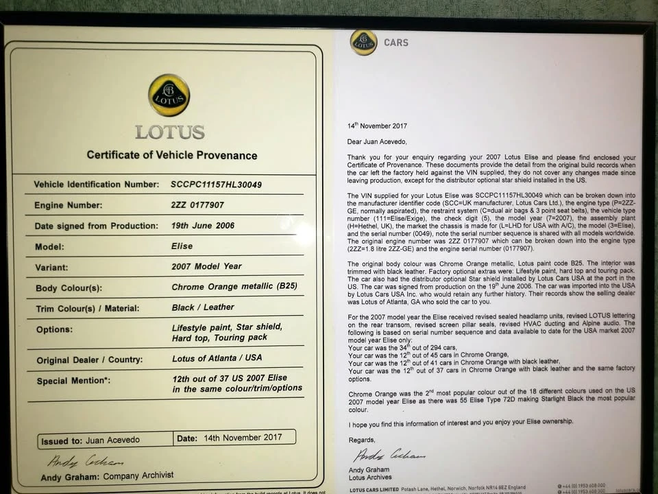 2007 Lotus Elise Series 2 - Image 11 of 11