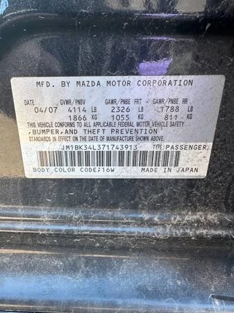2007 Mazda Mazdaspeed 3 1st Gen - Image 11 of 13